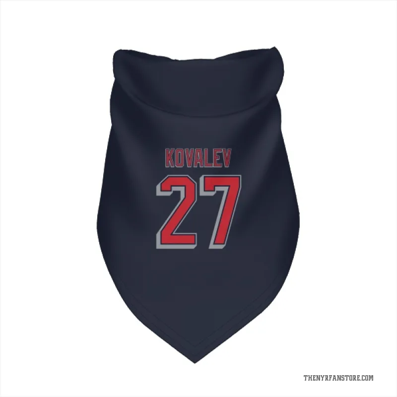 Alex Kovalev  Navy New York Rangers  Cat & Dog Pet Bandana