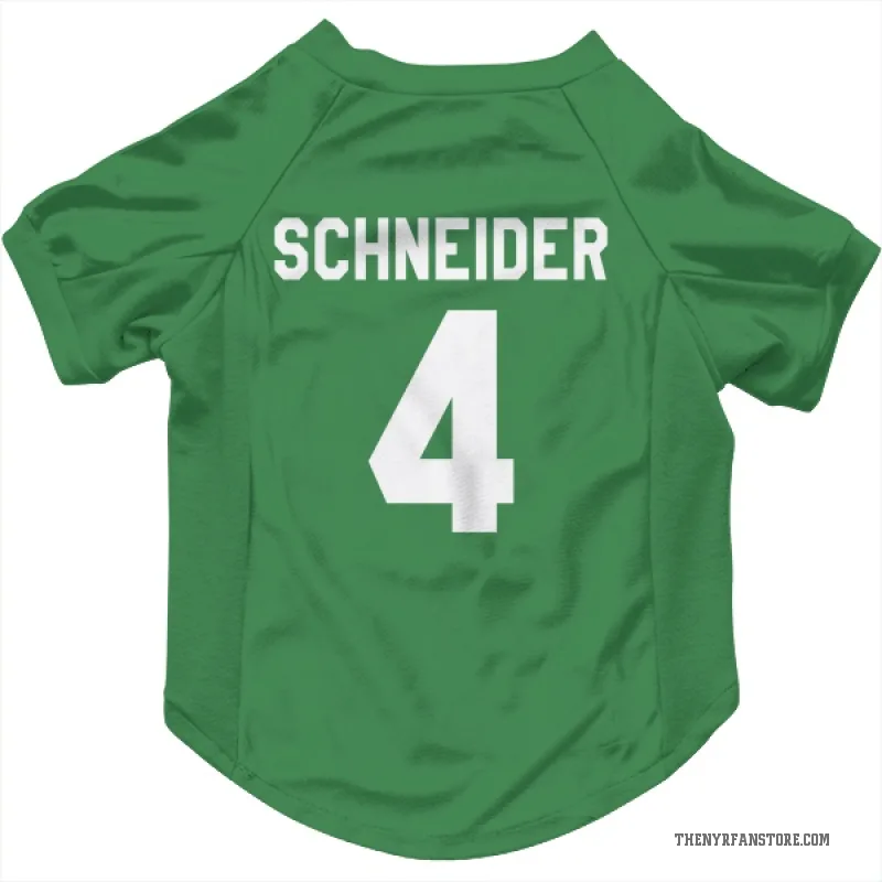 Braden Schneider  Green New York Rangers  Cat & Dog Pet Jersey