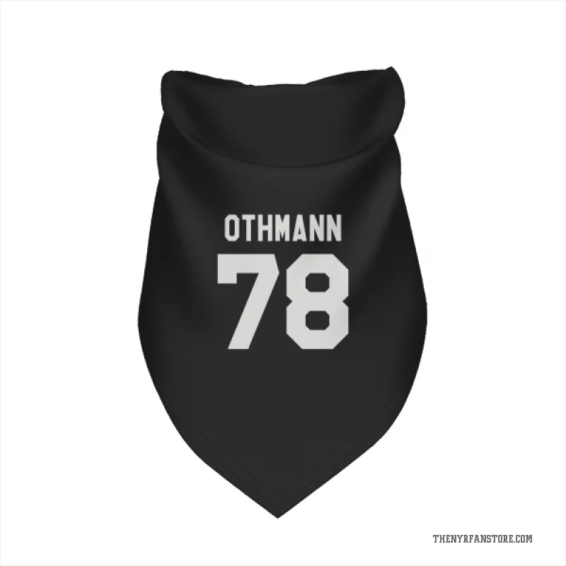Brennan Othmann  Black New York Rangers  Cat & Dog Pet Bandana