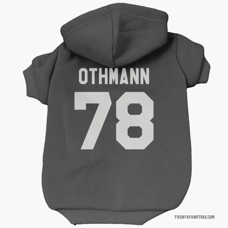 Brennan Othmann  Black New York Rangers  Cat & Dog Pet Hoodie