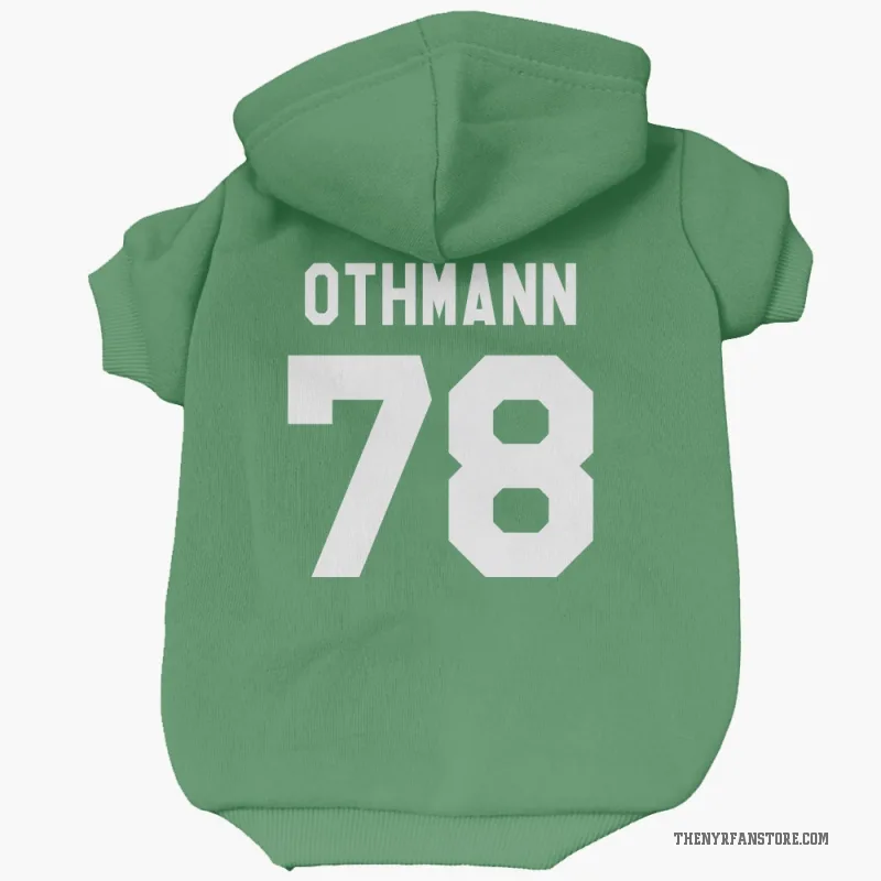 Brennan Othmann  Green New York Rangers  Cat & Dog Pet Hoodie