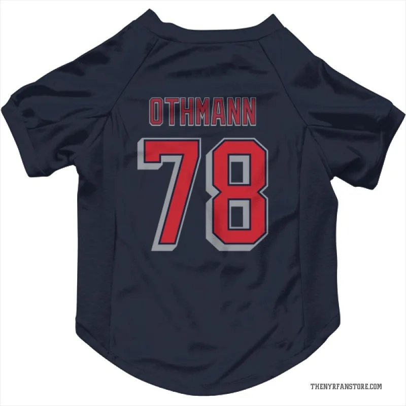 Brennan Othmann  Navy New York Rangers  Cat & Dog Pet Jersey