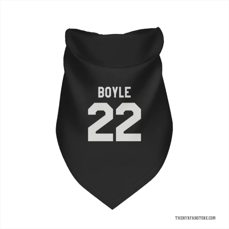 Dan Boyle  Black New York Rangers  Cat & Dog Pet Bandana