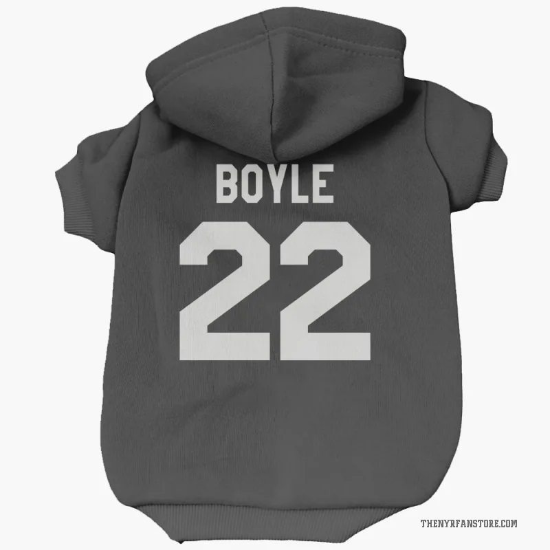 Dan Boyle  Black New York Rangers  Cat & Dog Pet Hoodie