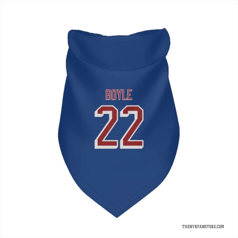 Dan Boyle  Blue New York Rangers  Cat & Dog Pet Bandana