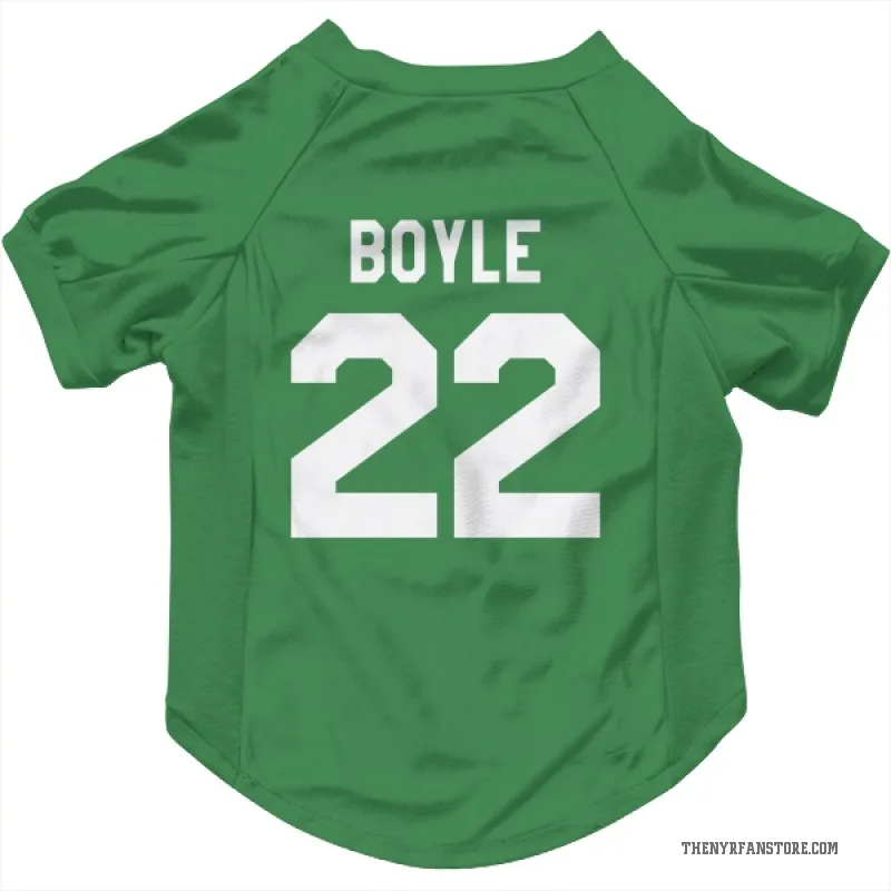 Dan Boyle  Green New York Rangers  Cat & Dog Pet Jersey