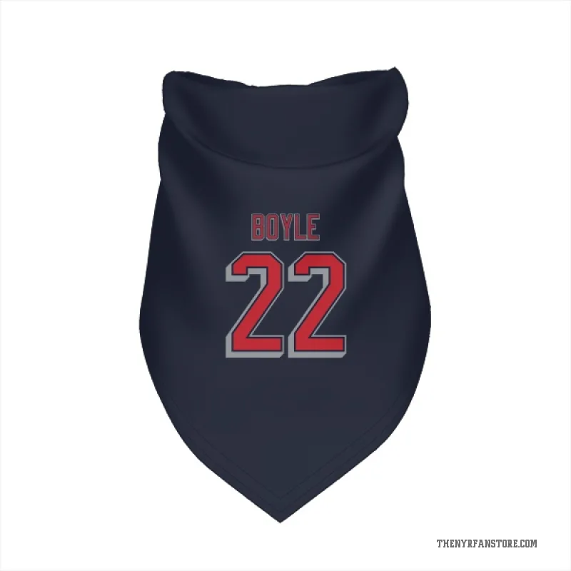 Dan Boyle  Navy New York Rangers  Cat & Dog Pet Bandana