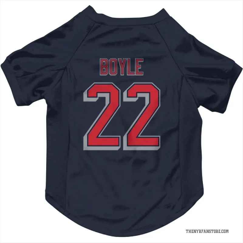 Dan Boyle  Navy New York Rangers  Cat & Dog Pet Jersey