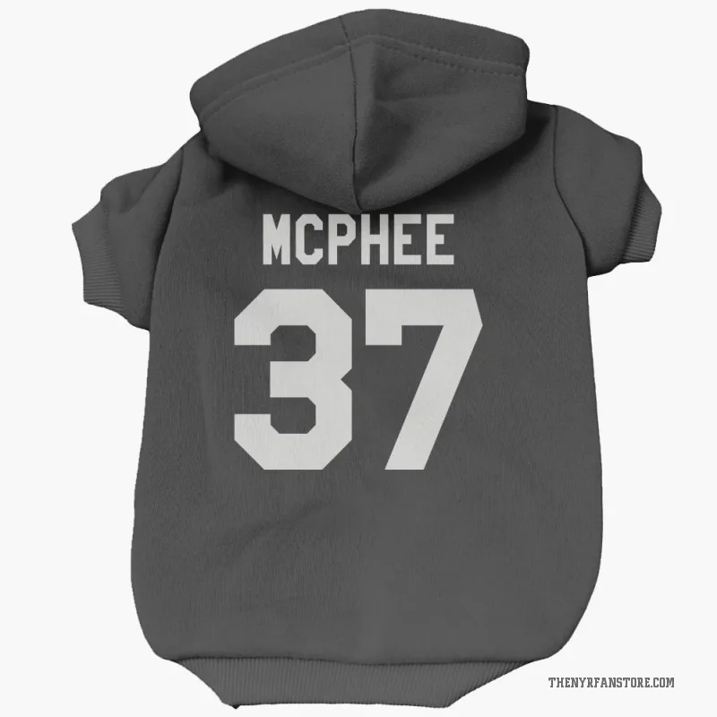 George Mcphee  Black New York Rangers  Cat & Dog Pet Hoodie