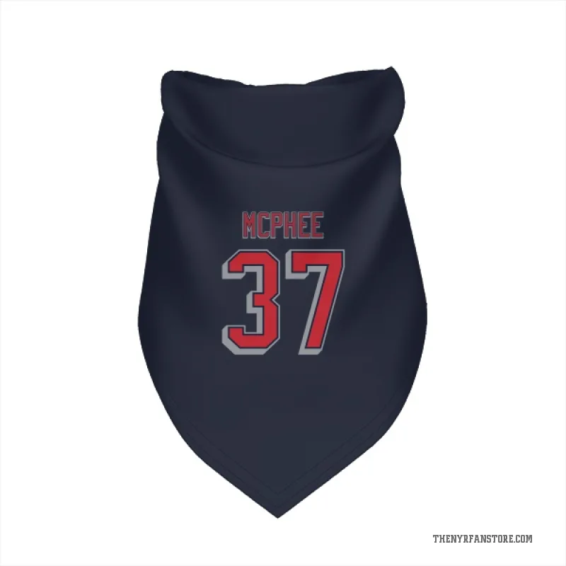 George Mcphee  Navy New York Rangers  Cat & Dog Pet Bandana
