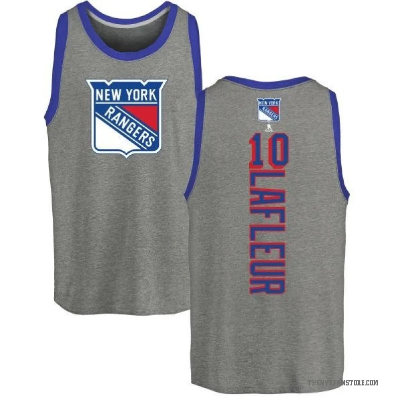 Guy Lafleur Youth Ash New York Rangers Backer Tank Top -