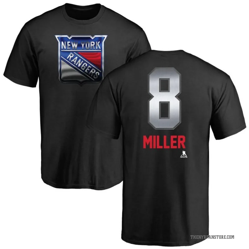 J.T. Miller Youth Black New York Rangers Midnight Mascot T-Shirt