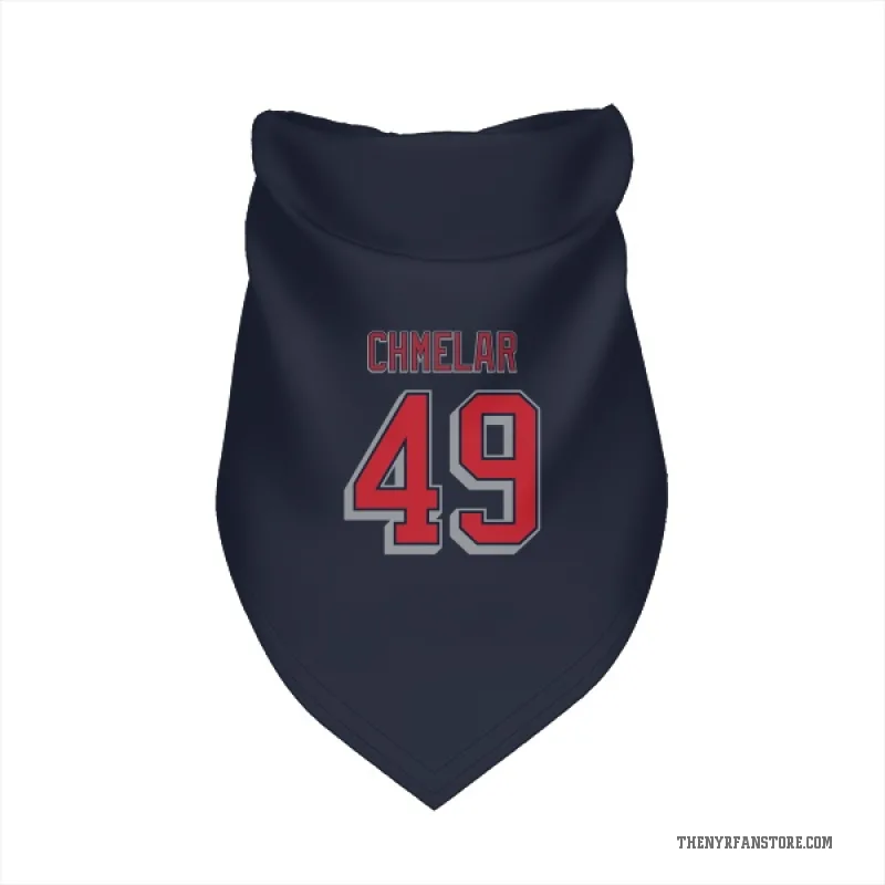 Jaroslav Chmelar  Navy New York Rangers  Cat & Dog Pet Bandana