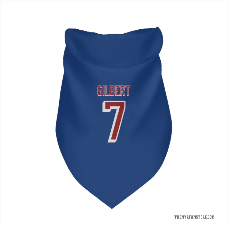 Rod Gilbert  Blue New York Rangers  Cat & Dog Pet Bandana