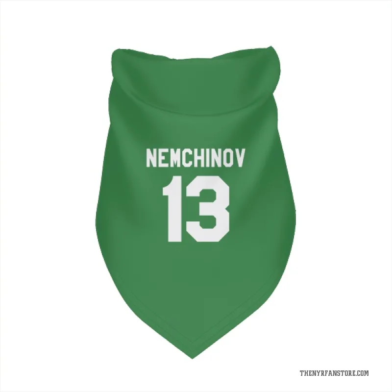 Sergei Nemchinov  Green New York Rangers  Cat & Dog Pet Bandana