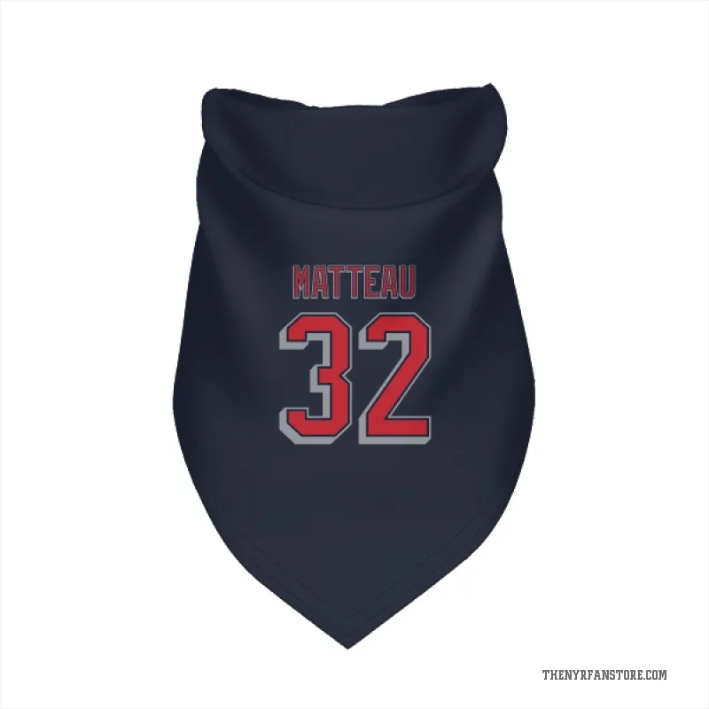 Stephane Matteau  Navy New York Rangers  Cat & Dog Pet Bandana