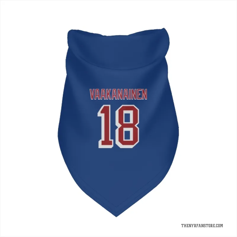 Urho Vaakanainen  Blue New York Rangers  Cat & Dog Pet Bandana
