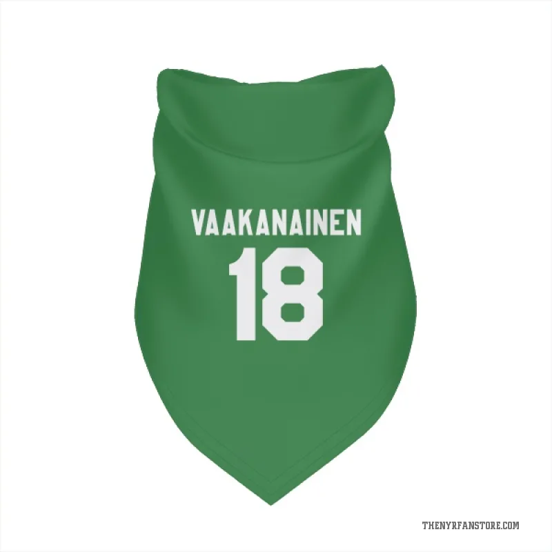 Urho Vaakanainen  Green New York Rangers  Cat & Dog Pet Bandana