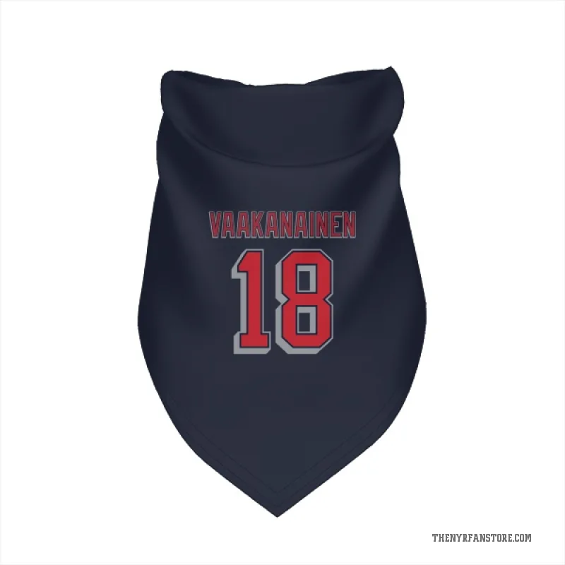 Urho Vaakanainen  Navy New York Rangers  Cat & Dog Pet Bandana